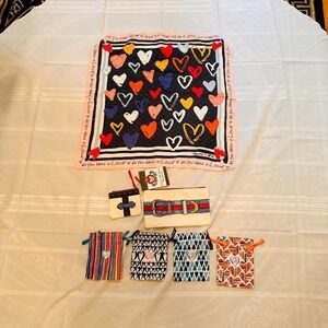 Brighton Scarf, Cosmetics Bags and Jewlery Bags Bundle